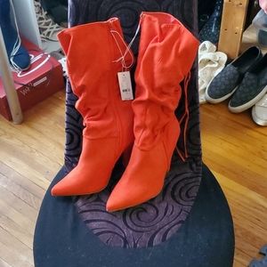 NY &Co Orange Boots
